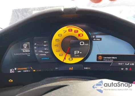 2021 Ferrari Roma z USA, uszkodzony, nr VIN ZFF98RNA7M0260540